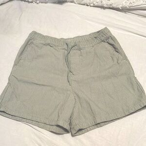 Mint green ,Suede shorts, very vintage and very pretty so use in the summer